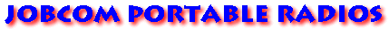Jobcom portable two way radios